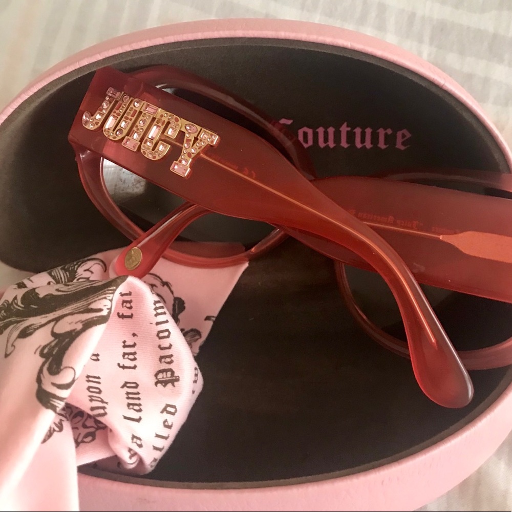 Juicy Couture pink glasses 👓 NEW